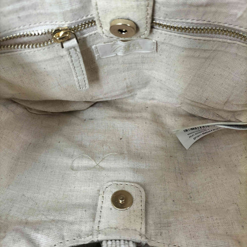 ザラ ZARA シェルビーズ パール加工アップリケバッグ レディース