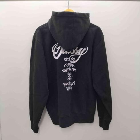 ステューシー Stussy BASIC STUSSY ZIP HOODIE ベーシック ジップ フーディー パーカー メンズ import:XL