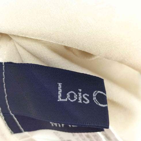 ロイスクレヨン Lois CRAYON ドット柄ボウタイブラウス レディース JPN:M