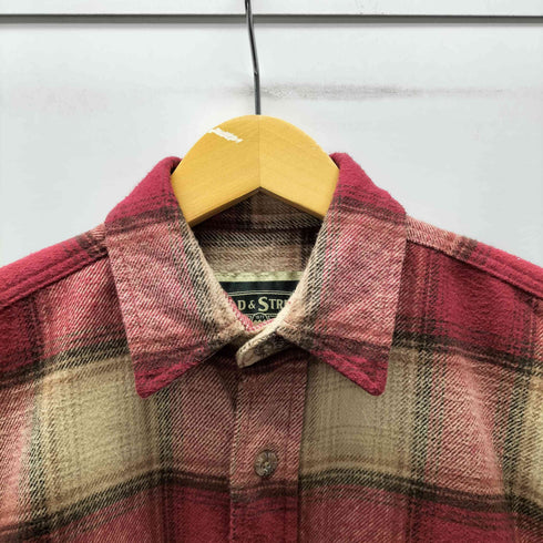 フイールドアンドストリーム FIELD&STREAM コットン フランネル L/S チェック シャツ メンズ import:S