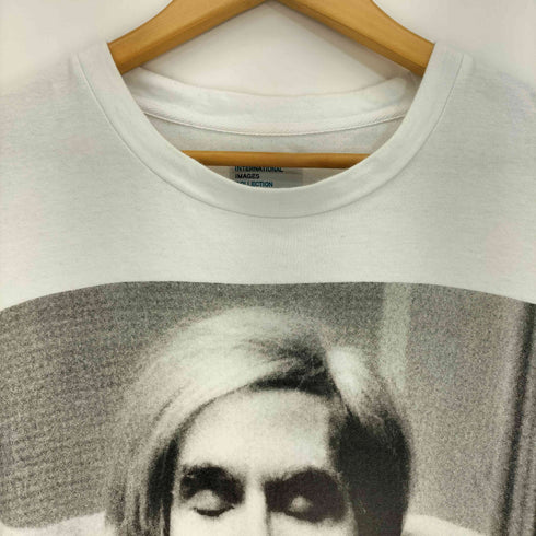 THE INTERNATIONAL IMAGES COLLECTION ANDY WARHOL コットンクルーネックフォトプリントスウェット メンズ import:L
