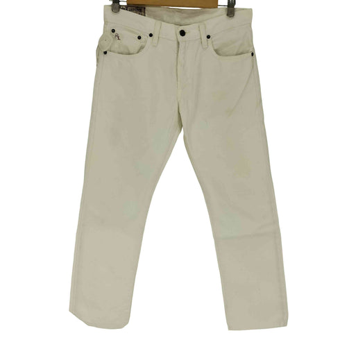ポロラルフローレン POLO RALPH LAUREN メキシコ製 革パッチ ジップフライ デニムパンツ メンズ 30/30