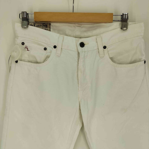 ポロラルフローレン POLO RALPH LAUREN メキシコ製 革パッチ ジップフライ デニムパンツ メンズ 30/30