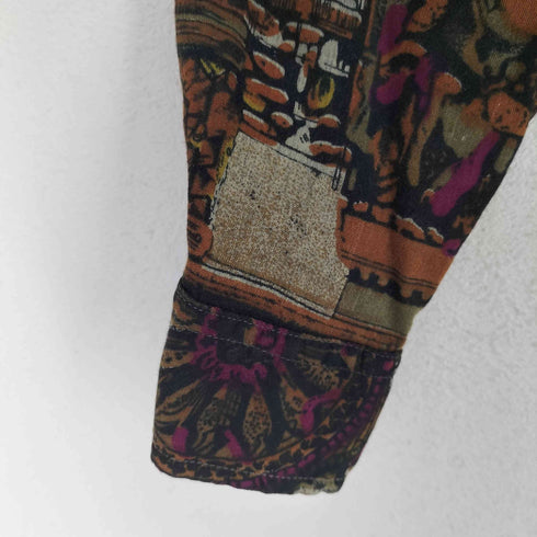 THUMS UP 総柄シャツ メンズ