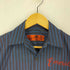 レッドキャップ RED KAP S/S ストライプ ワークシャツ メンズ import:S