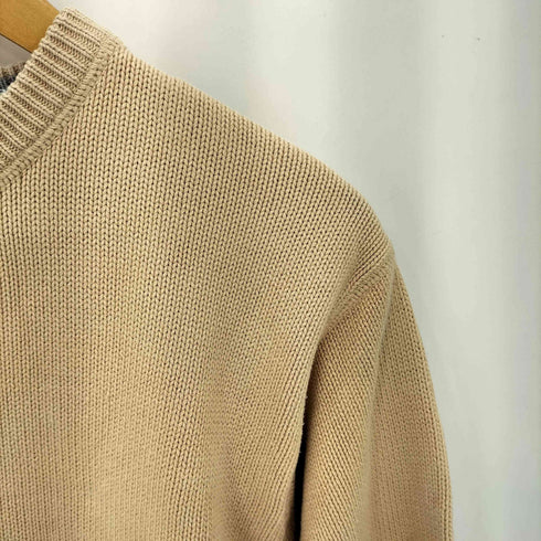 トミーヒルフィガー TOMMY HILFIGER 前V コットンプルオーバーニット メンズ S
