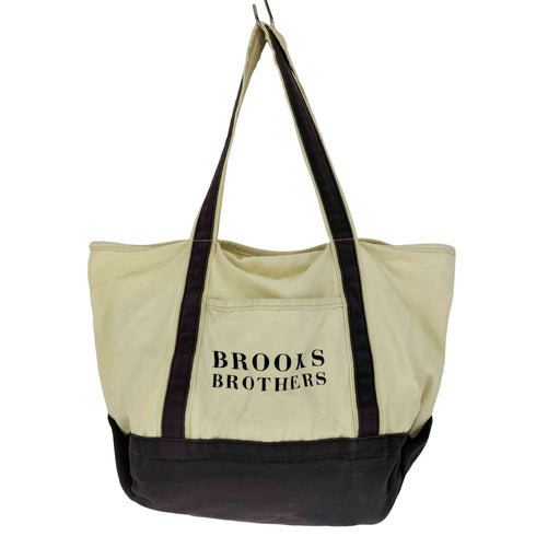 ブルックスブラザーズ BROOKS BROTHERS ロゴプリント キャンバス トートバッグ メンズ