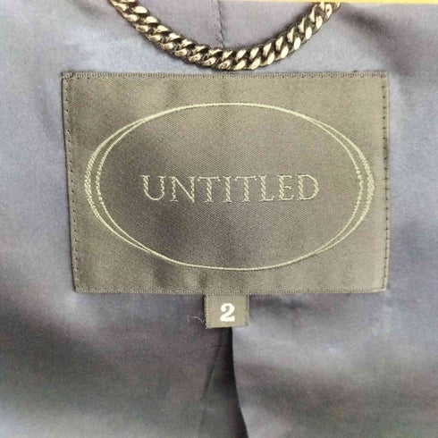 アンタイトル UNTITLED ネイビーツイードセレモニースーツ レディース JPN:2