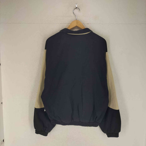 ASHLEY フロント刺繍 丸襟 ジャケット メンズ import:XL