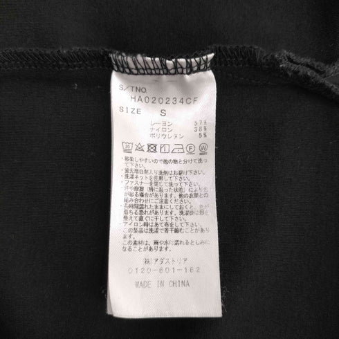 ハレ HARE ZIPスリット カットソー メンズ import:S