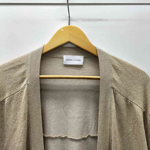 ツモリチサト TSUMORI CHISATO シルク カシミヤ ラメ カーディガン レディース JPN:2