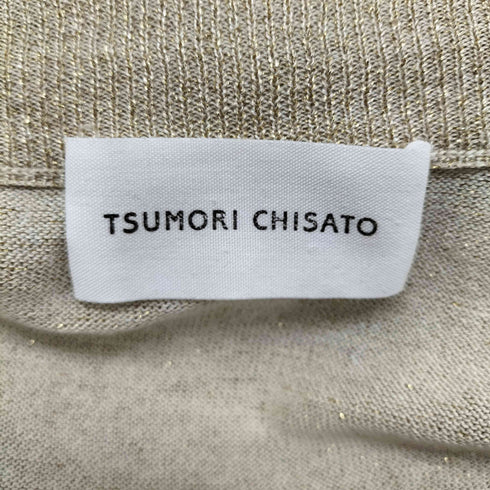 ツモリチサト TSUMORI CHISATO シルク カシミヤ ラメ カーディガン レディース JPN:2
