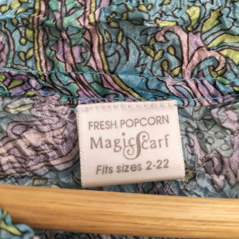 fresh popcorn 総柄ポップコーンカーディガン レディース