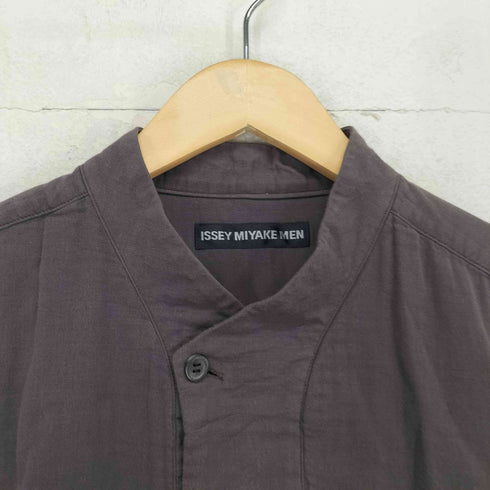 イッセイミヤケメン ISSEY MIYAKE MEN スタンドカラー シャツ メンズ 1