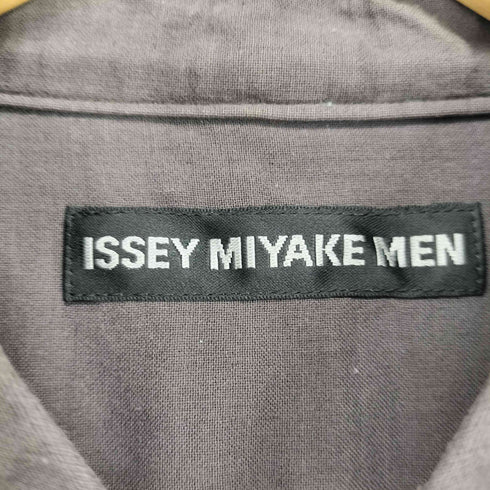 イッセイミヤケメン ISSEY MIYAKE MEN スタンドカラー シャツ メンズ 1