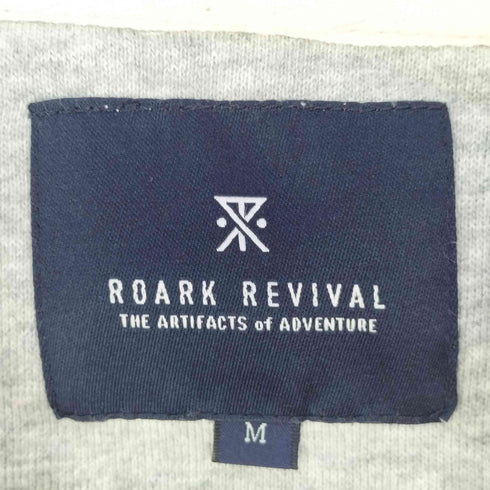 ロアークリバイバル roark revival プリントロゴ ジップアップパーカー メンズ JPN:M