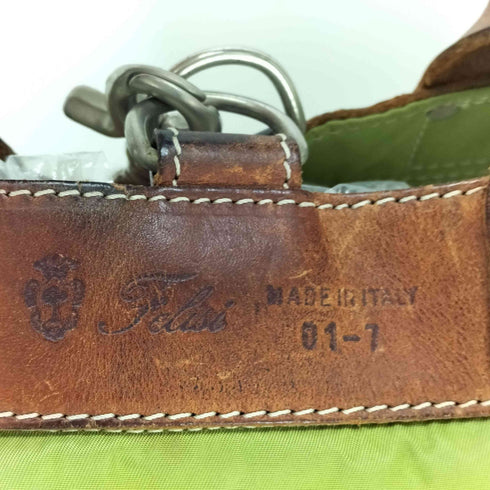 フェリージ Felisi MADE IN ITALY レザー切替 2WAYトートバッグ バックパック メンズ