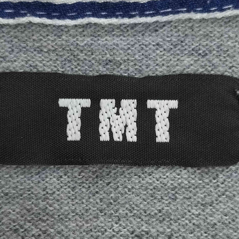 ティーエムティー TMT BIGGEST MATCH YET ダメージ加工 ポロシャツ メンズ JPN:S