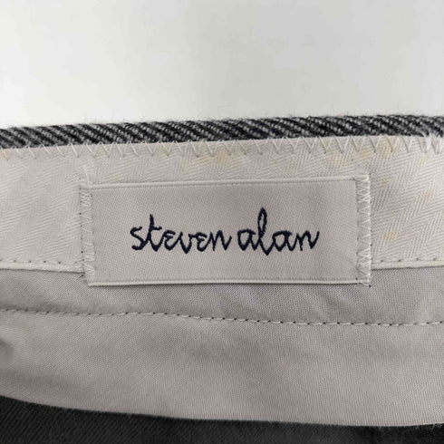 スティーブンアラン Steven Alan ノータックウールスラックス メンズ 44