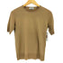 ジョンスメドレー JOHN SMEDLEY イングランド製 ウール クルーネック 半袖ニット サマーニット レディース import:M