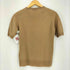 ジョンスメドレー JOHN SMEDLEY イングランド製 ウール クルーネック 半袖ニット サマーニット レディース import:M
