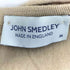 ジョンスメドレー JOHN SMEDLEY イングランド製 ウール クルーネック 半袖ニット サマーニット レディース import:M