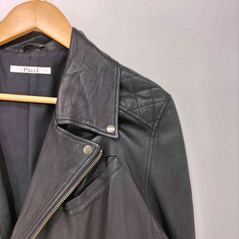 PATTI シープレザー ダブルライダース ジャケット メンズ JPN:M