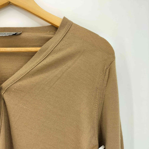 ジョンスメドレー JOHN SMEDLEY イングランド製 ウール Vネック カーディガン レディース import:M