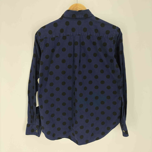 ブラックコムデギャルソン BLACK COMME des GARCONS 12SS 製品染め ドット レギュラーカラーシャツ メンズ JPN:S