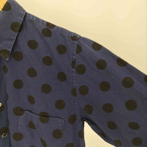 ブラックコムデギャルソン BLACK COMME des GARCONS 12SS 製品染め ドット レギュラーカラーシャツ メンズ JPN:S