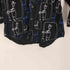 ブラックコムデギャルソン BLACK COMME des GARCONS 14SS 総柄 グラフィックプリント 7分袖 レギュラーカラーシャツ メンズ JPN:XS