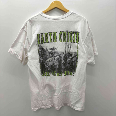 両面 プリント バンド Tシャツ メンズ