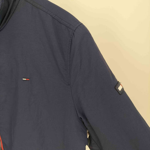 トミージーンズ tommy jeans ロゴ刺繍 ジップアップ ブルゾンジャケット メンズ import:M