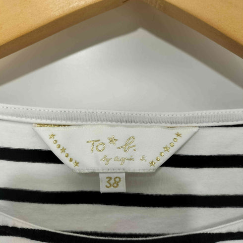 トゥービーバイアニエスベー To b. by agnes b. TS ボーダーTシャツ レディース JPN:38