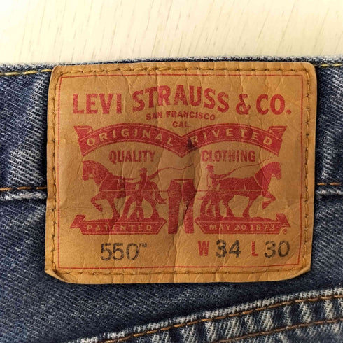 リーバイス Levis 550 ワイドデニムパンツ メンズ 34/30