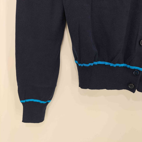 ポールスミスブラック Paul Smith BLACK コットン100 クルーネック カーディガン レディース JPN:M