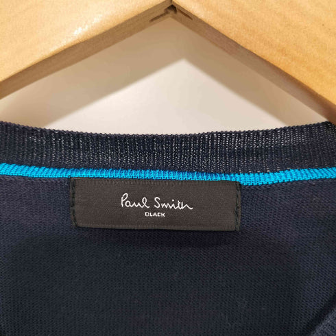 ポールスミスブラック Paul Smith BLACK コットン100 クルーネック カーディガン レディース JPN:M