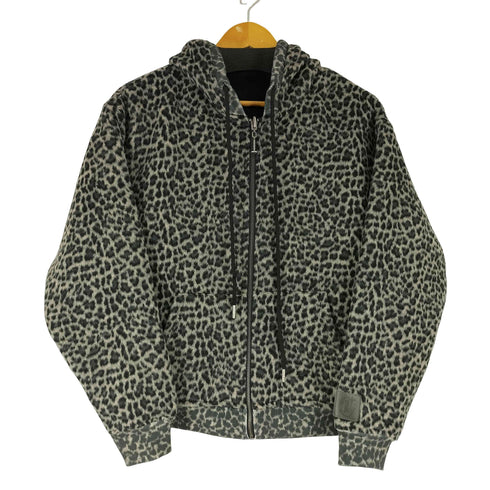 Corvidae LEOPARD FUR HOODIE メンズ