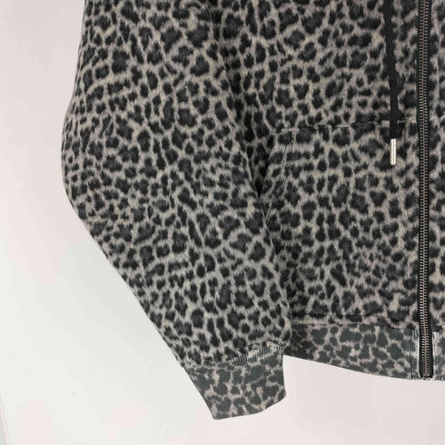 Corvidae LEOPARD FUR HOODIE メンズ