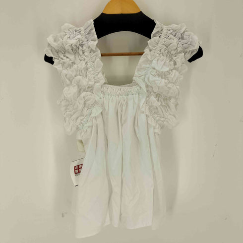 マウジー moussy 25S SHOULDER FRILLS トップス レディース FREE