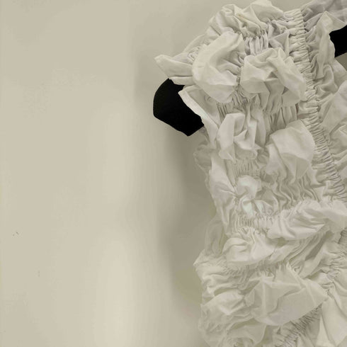 マウジー moussy 25S SHOULDER FRILLS トップス レディース FREE