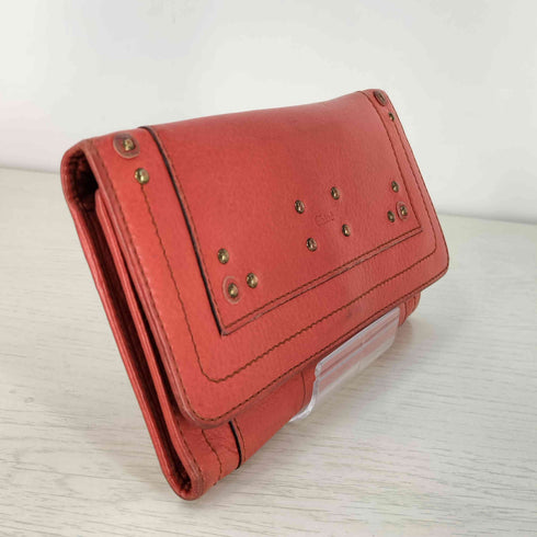 クロエ Chloe スタッズデザイン レザー 財布 レディース