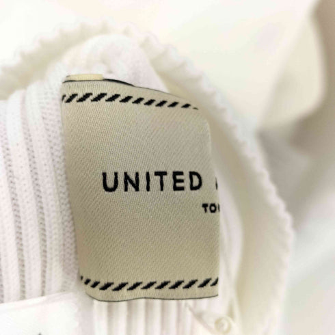 ユナイテッドアローズ UNITED ARROWS ジャカードコンビ フレアスリーブ ニット レディース FREE