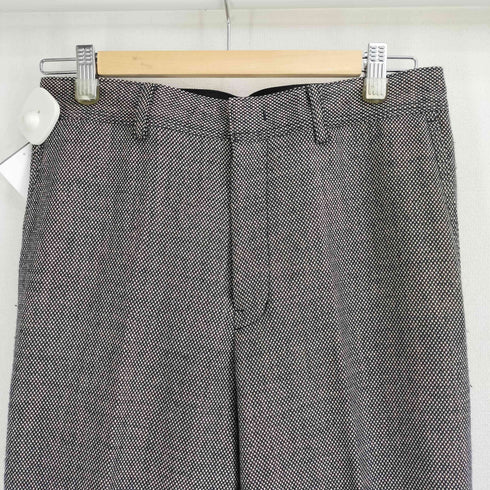 タケシコウサカバイワイズピンクレーベル TAKESHI KOSAKA by Y’s Pink Label 06SS ウールロールアップスラックスパンツ レディース JPN:2