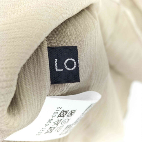 ロエフ LOEFF シルク100%ノースリーブブラウストップス レディース JPN:0