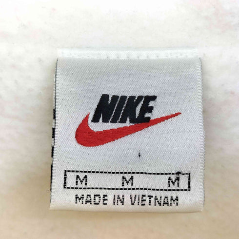 ナイキ NIKE 90S 銀タグ スウッシュロゴ ナイロンフーデッドジャケット メンズ import:M