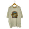ヘインズ Hanes 00S バスプリント クルーネック Tシャツ メンズ XXXL