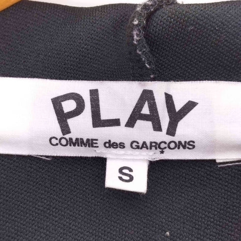 プレイコムデギャルソン PLAY COMME des GARCONS 18aw ブラックハートワッペン バックプリント ジップアップ パーカー レディース JPN:S