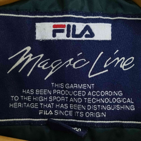 フィラ FILA MAGIC LINE 衿コーズ ナイロンジャケット メンズ JPN:XL