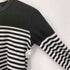 ブラックコムデギャルソン BLACK COMME des GARCONS 16ss ボーダードッキング クルーネック 長袖 カットソー レディース JPN:XS